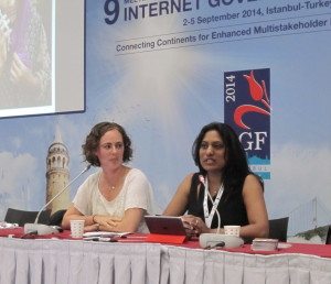 Iffat Gill at IGF 2014